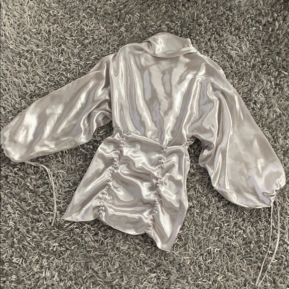 ASOS Balloon Sleeve Party Dress - Picture 2 of 4